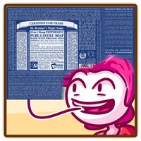 A ness in Ged Tear y E UU & ww MOe Ch Fim Fan F y mtering Sonsl m cve O é FROM THE ARMY OF PRINCIPLES BY THOS. RAME 1 adoty ine u rNA Ikdesek Iam er sless a Deya 991 Helerer N c Iwa a cg tau w -p-t- - e cani ch MORAL AALLONE GO0 - FAITH esi INMO anan racet fer ALL-ONE e NOSE ALL-oe an chre ber ely ceel EXCEPTIONS ETERNALLYT WAW Ive da ed er by edsp Has NM y go ech aurpe. Mbe d the bigtee avesak N t For wn A-Oe an n ach ter da pas Abra lrat LSTEN CRLDREH ETERNAL FATER ETERMALLY ONE! bele than 4860LTE NONE k Owloat Se we yrtw taNh best wn a e Enjay only 2 careics, enugh seep& D Brceser's Sep clan bodyindo sok instely unt Oel A drel Abaalu ceanie Dodiness For wei pecks alp a socthing bady ad CERTIFIED FAIR TRADE Dr. Bronner's Magic Soaps NO DETERGENTS 18-in-1 Hemp PEPPERMINT PURE-CASTILE SOAP NO FOAMINGAGENTSnn bh lowels ot A Ming at Lay aver tace & scla. Meage wh etips Ret es as TM bbed, ys evardh Fe heat Rse Kwel in pain ot Ader and msage again Weoh Teel h wd clean sg %f your hat waer &sag mady to hep ach the whole Hmon ce he Mara ARC of A-One-GodFa For we ALL-ONE OR MONE! ALL OME ALL-ONE ALL OME MADE WITH ORGANIC OILS INGREDIENTS Wa Orgae Cacat O, P Wi Orpar w O Men Areesi Orpi Nenp OR Orgaie Jjha O. Organic ppermi O, Ce Ad Thepel Brohe ely Healh Wihin t miNEHs *CERTIFIED FAIR TRADE ENGREDIENTS Neee is aepitying oil ito spnd gyerin 100% Post-Consumer Recycled Plastic Bettle! C d Cdw - WARNING Keep Out ef Eyes ar Cp Clegs, Pke Clear Only: Do Net Squeene Bettle and Shoot Out Sop. Soug Can Clag snd Spurt with Punp Dispensers Flesh Eyes Well with Water for 15 Minaten Cenralt a Phyician if Irritatien Perstats. THE MORAL ABC, INTRODUCED BY KIPLING'S F&SOAPMAKER BRONNER OTCO SLOL TRYT D Bca 3, Encordda. CA SO (1750 743-2211 - wd m Ongce Tah Cenited Orgasic DR BRONNIRS K MAGIC "ALL-ONE FAIR TA fair for life UICES www. an MADE IN LSA 76 Sash awdfws mi d nh day a bd Than eare Vnes ahead On Aset Face Cawne OagHd star r he vel Mae s hi M aet FOR SEY FI ikI E ALL CHE NOSE ISTEN CHLOEN ETERNAL PRHER ETEMALC C wp d hto at p sasder f ces s ey lay Gl d ADLUTE Nan a Apescs Thark Gad e tort eed evn tron perteet Acn Evee sirer. boers por. dvid Thank Deed 12 A pee tecter unt I trs of eel C un e elve uee impedsedEn- sciplne.pled ligh cportng hdworier e Aeen-Back-Caege-Ceunt- acing ine sp lo bery people Al peele w Cepe Eheraal Fehr's ged h he Morl NC e Pabl Hi a ne the Haran untes t ce TURY Reg het Cemm ETERNAL FATHEH ETENALLY Oar an s L Pon HM Eme Fawrs ppir LLON-GO me the pes ani hs ha a st acng ar orke. hes less vee thee Emneal Bow y R Mo CsS cosC SN The 2nd Corsing of Geds Lavt char s Arabs, 1948 end rael Essene Berols & Gad- F For ne A-One a san: Lie Chidree Eem Faher Eernaly One ASTE NERATED THE ALEA EITHER SOOUM DVER 150 YEARS &S GENERATIONS OF SOAPEXCELLENCE CERTIFIED UNDERT Smile Organ Font Line Happy Violet Art Rectangle Magenta