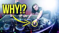 WHY!? Prome Pioneel Skrillex Deejay Flash photography Music Disc jockey Yellow Entertainment Electronic instrument Audio equipment Automotive design Font Electronic musical instrument Music artist