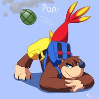 Pop! Stel, Doll Cartoon Playing sports World Organism Mammal Happy Gesture Finger Thumb Sports equipment Art People in nature