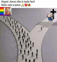 Seguir Jesus não é nada facil Mais vale a pena