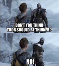 Don't you think Thor should be thinner?