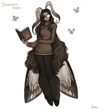 Bookworm moth fiship