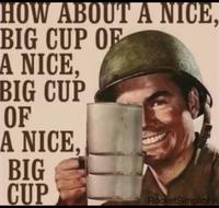 HOW ABOUT A NICE, BIG CUP OF A NICE, BIG CUP OF A NICE, BIG CUP RocketSimplicity