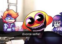 divorce selfie!