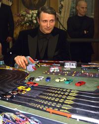 "It appears the stripes on my cars do in fact make them faster, Mr. Bond"