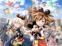 夢の国を楽しむ ソラとカムイちゃんとスマブラの仲間たち (Enjoy the land of dreams Sora, Kamui, and Smash Bros. friends)