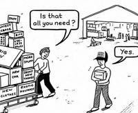 Is that all you need? STUFP LATEST CRAZE USE Less STUFF BIG V MORE STUFF Yes. NEW SHINY NEW THINGS CAR COCAINE EXOTIC NEW HOLIDAYS CLOTHES COFledNanders420