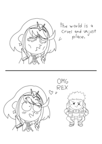 the world is cruel and unjust place. OMG REX E3