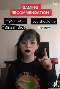 GAMING RECOMMENDATION you should try if you like.... therapy Smash Bros TOAE MAM TikTok @ notebookpapr