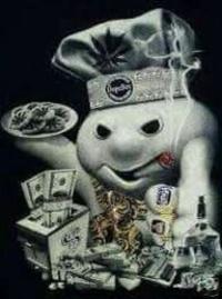 Gangster Pillsbury Dough Boy blank