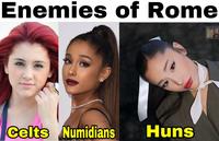 Enemies of Rome Celts Numidians Huns