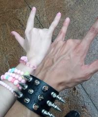 Rocker GF And BF Hands