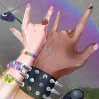 Rocker GF And BF Hands