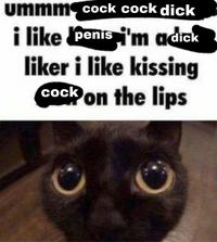 ummm c--- c--- d--- i like liker i like kissing c--- on the lips penis 'm adick