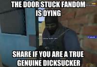 Door Stuck Fandom Is Dying