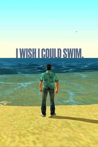 IWISHICOULD SWIM.