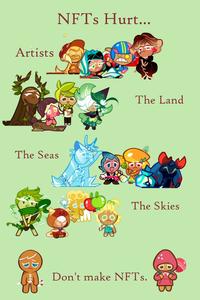NFTS Hurt... Artists The Land The Seas The Skies Don't make NFTS.