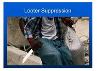 Looter Suppression