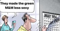 They Made the Green M&M Less Sexy