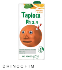 ORANG JUICE Tapioca. Ph:3.4 Juice CONTAINS PLENTY OF VITAMINS No. NOPULP DRINCC HIM NO ADDED VO ID DRINCCHIM