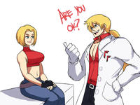 Terry Bogard's "Are You Okay?"