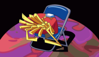 Neon Genesis Hunger Force (Frylock in a Chair)