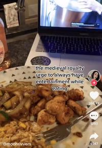 DE the medieval royalty urge to always have entertainment while eating 266.4K 1293 @moonrivvers 4547