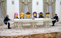 Putin's Long Table / Large Table