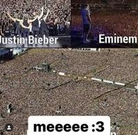 Justin Bieber Eminem meeeee :3