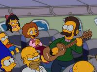 Worshipping Jesus 30,000 Feet In The Air (Simpsons version)