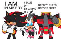 I AM IN MISERY I SAVE D*** REESE'S PUFFS BY GIVING REESE'S PUFFS IT CPR R