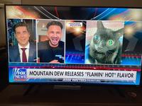 INSTAGRAM BIGFOOTJINX AL 3.5gar NETE FOX MOUNTAIN DEW RELEASES "FLAMIN' HOT" FLAVOR NEWS channel JESSE WATTERS PRIMETIME TCL ROKU TV LEGENDS