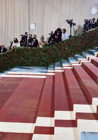 Empty MET Gala Stairs 2022