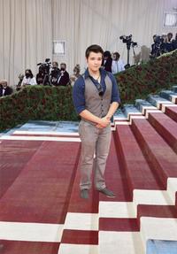 Freddy from iCarly at MET Gala