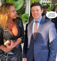 Kyle Rittenhouse and Lara Logan (meme)