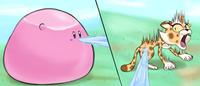 Kirby and Clawroline by SuperWiiBros08