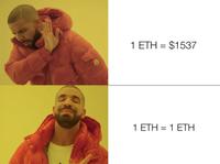 1 ETH = $1537 1 ETH = 1 ETH