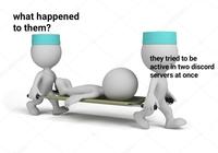 what happened to them? Sepositphotos depos depositphotos depositphotos they tried to be active in two discord servers at once dopos photos