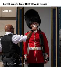 Latest Images From Heat Wave in Europe London Matt Dunham/Associated Press P