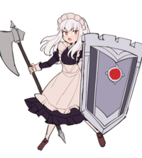 Maid Lysithea Adopting Edelgard's Classes