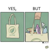 YES, eco bag BUT O_yes_but Gudim.