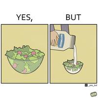 Yes, But (Healthy Salad)