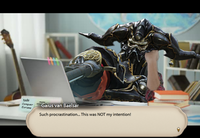 todo Conquer Eorzea make Gaius van Baelsar Such procrastination... This was NOT my intention!