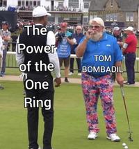 The Power of the One Ring @ChristianMiddle Earthllemes offield Social Medis OPEN ΤΟΜ BOMBADIL