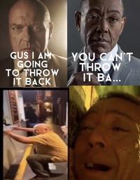 GUS I AM GOING TO THROW IT BACK YOU CAN'T THROW IT BA...