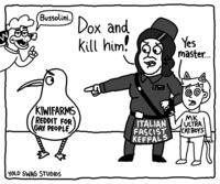 Bussolini. KIWIFARMS REDDIT FOR GAY PEOPLE YOLO SWAG STUDIOS Dox and Kill him! ITALIAN FASCIST KEFFALS Yes master... MK ULTRA CATBOYS 城