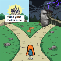 make your locker cute