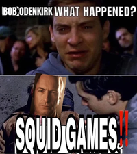 BOB ODENKIRK WHAT HAPPENED? SQUID GAMES