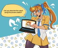 Can you describe the culprit using this picrew creator? O 28 AARO