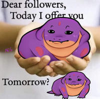 Dear followers, Today I offer you NOS Tomorrow?